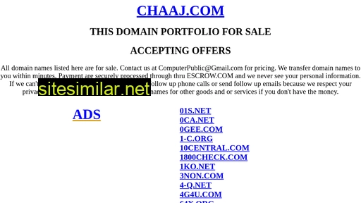 Chaaj similar sites