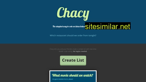 Chacy similar sites