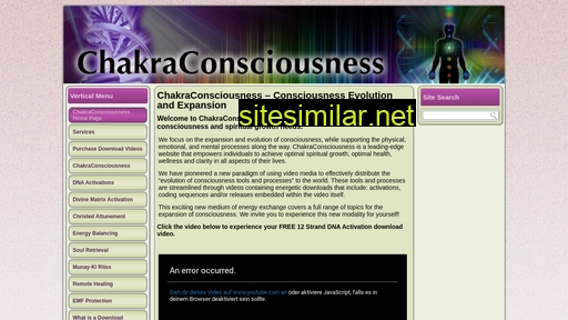 Chakraconsciousness similar sites