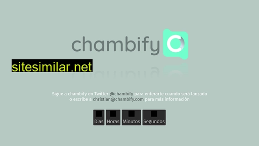 Chambify similar sites