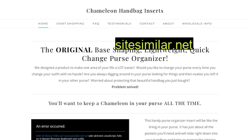 chameleoninserts.com alternative sites