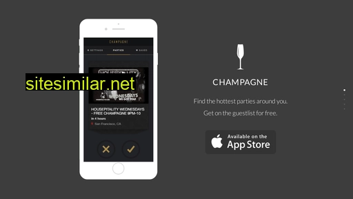 champagne-app.com alternative sites