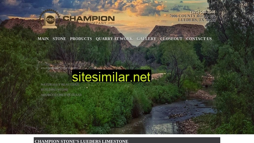 championstonecompany.com alternative sites