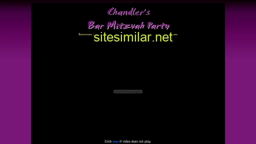 chandlersbarmitzvahparty.com alternative sites