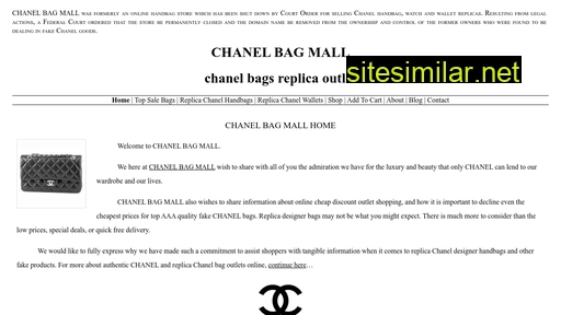 Chanelbagmall similar sites