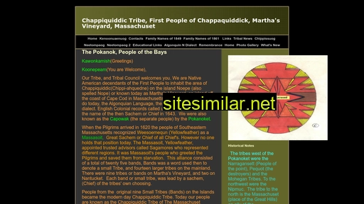 Chappiquiddic similar sites