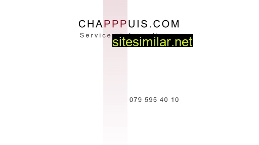 chapppuis.com alternative sites