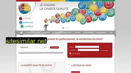 chartequalite-artisanat.com alternative sites