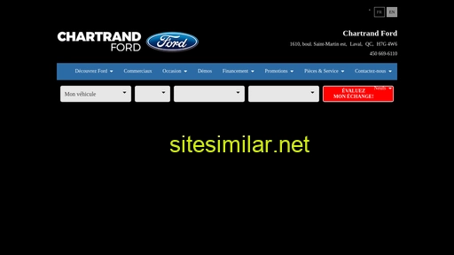 chartrandford.com alternative sites