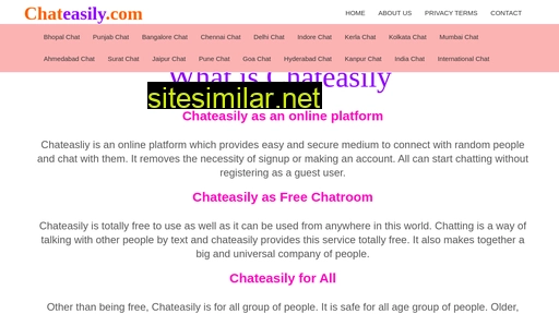 chateasily.com alternative sites