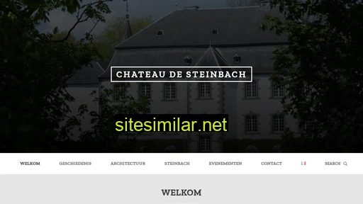 chateaudesteinbach.com alternative sites
