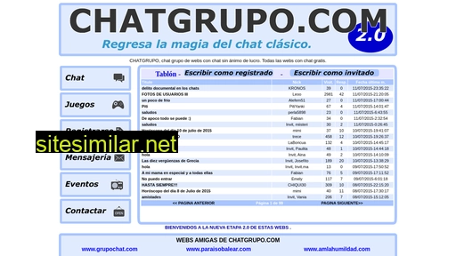 Chatgrupo similar sites