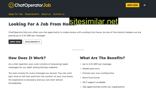 chatoperatorjob.com alternative sites