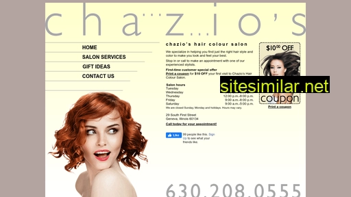 chazioshairsalon.com alternative sites