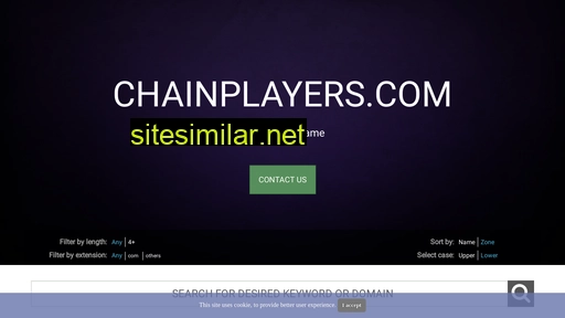 Chainplayers similar sites