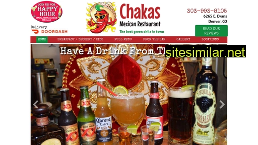 chakasmexicanrestaurant.com alternative sites