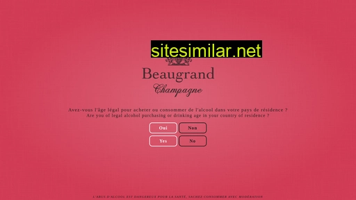 champagne-beaugrand.com alternative sites
