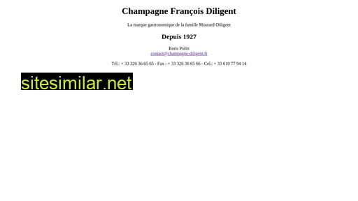 champagne-diligent.com alternative sites