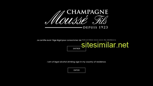 champagnemoussefils.com alternative sites