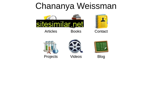 chananyaweissman.com alternative sites