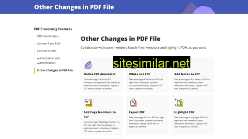 change-pdf-file.com alternative sites
