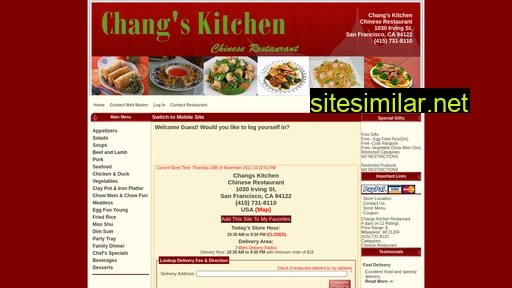 Changskitchenchinese similar sites
