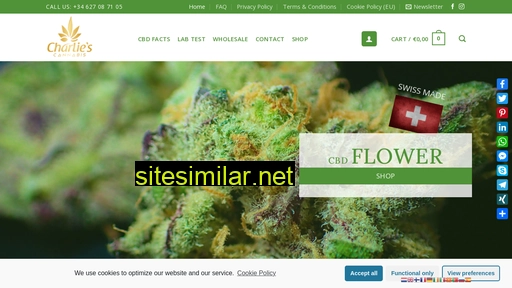 charliescannabis.com alternative sites