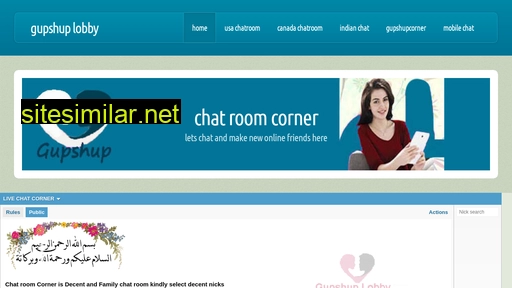 chat.chatroomcorner.com alternative sites