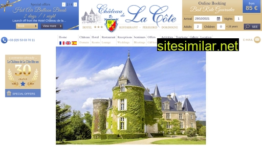 chateau-hotel-dordogne.com alternative sites