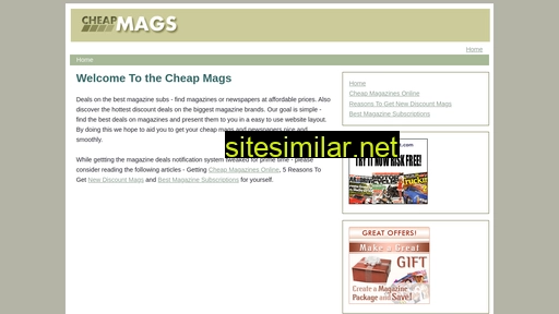 Cheapmags similar sites