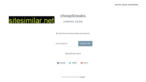 cheapsneaks.com alternative sites