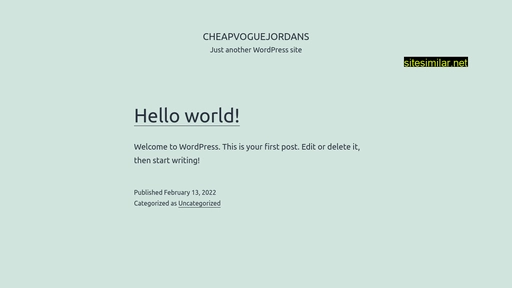cheapvoguejordans.com alternative sites