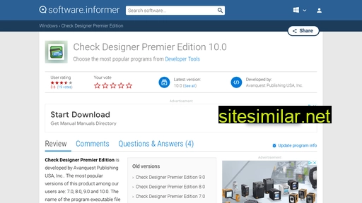 check-designer-premier-edition.software.informer.com alternative sites