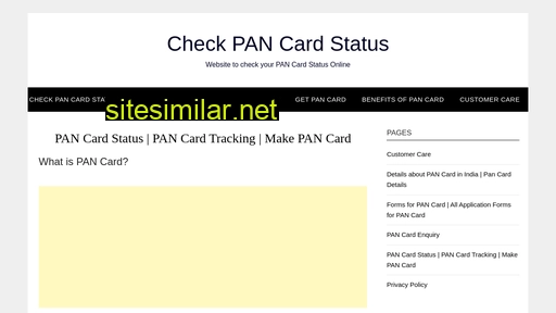 checkpancard.com alternative sites
