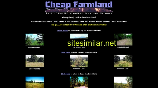 Cheap-farmland similar sites
