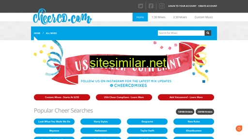 cheercd.com alternative sites