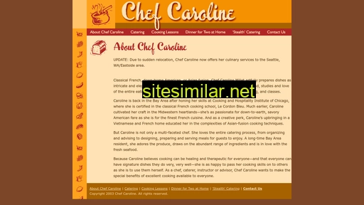 chefcaroline.com alternative sites