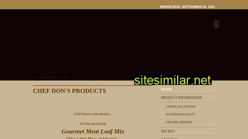 chefdons.com alternative sites