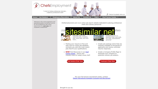 Chefsemployment similar sites