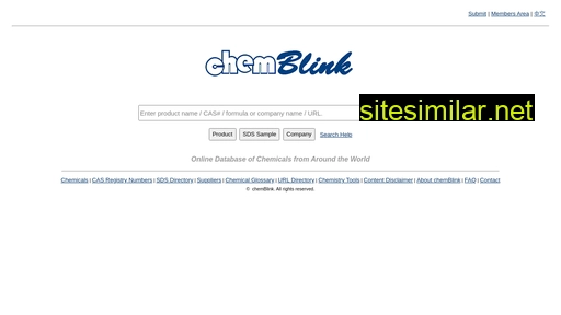 chemblink.com alternative sites