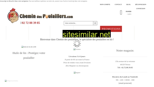 chemin-des-poulaillers.com alternative sites
