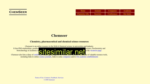 chemseer.com alternative sites