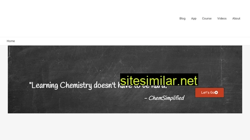 chemsimplified.com alternative sites