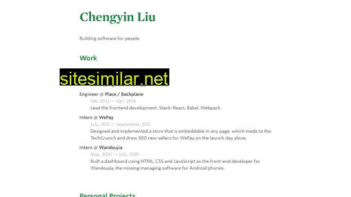 chengyinliu.com alternative sites