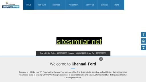 chennaiford.com alternative sites