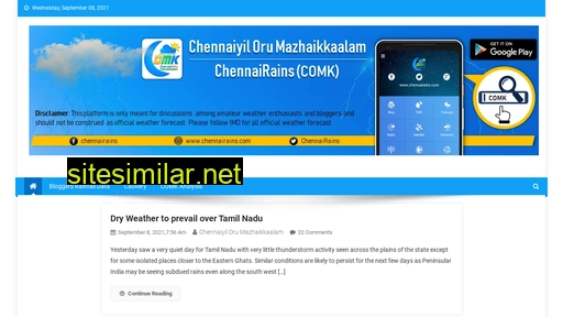 Chennairains similar sites