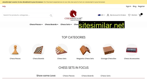Chessbazaar similar sites