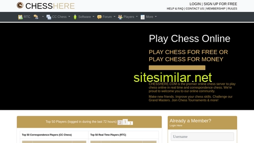 chesshere.com alternative sites