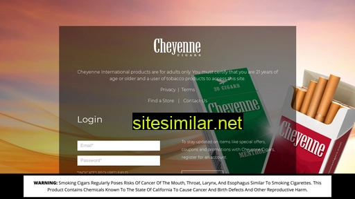 Cheyennecigars similar sites