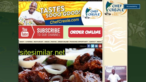chefcreole.com alternative sites